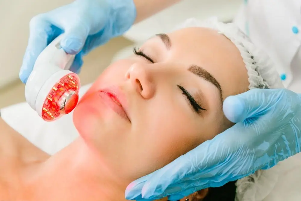 woman having non-surgical Morph8 treatment Hamilton